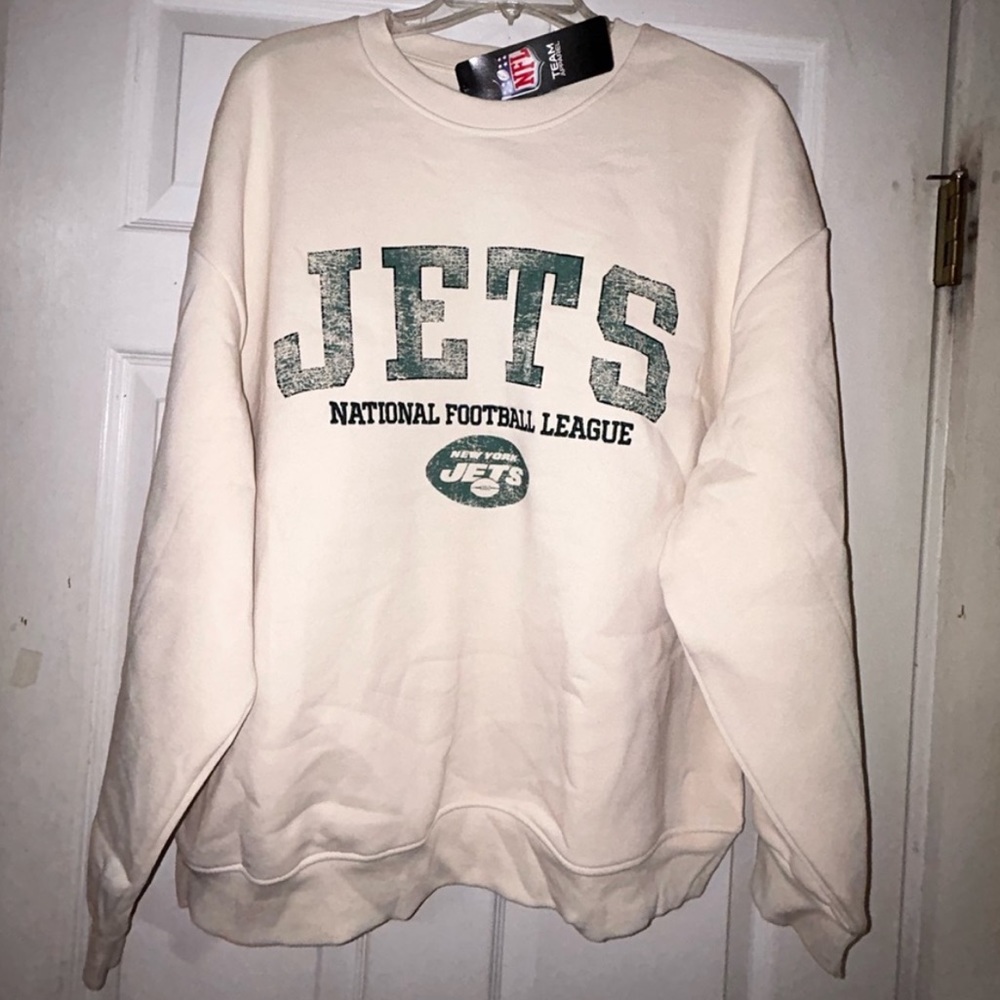 ✈️🏈 New York Jets Stadium Marquee NFL Football Pullover Sweater 🏈✈️